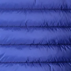 Women's Amelie Animal free Puffer Jacket with Detachable Hood in Gentian Blue