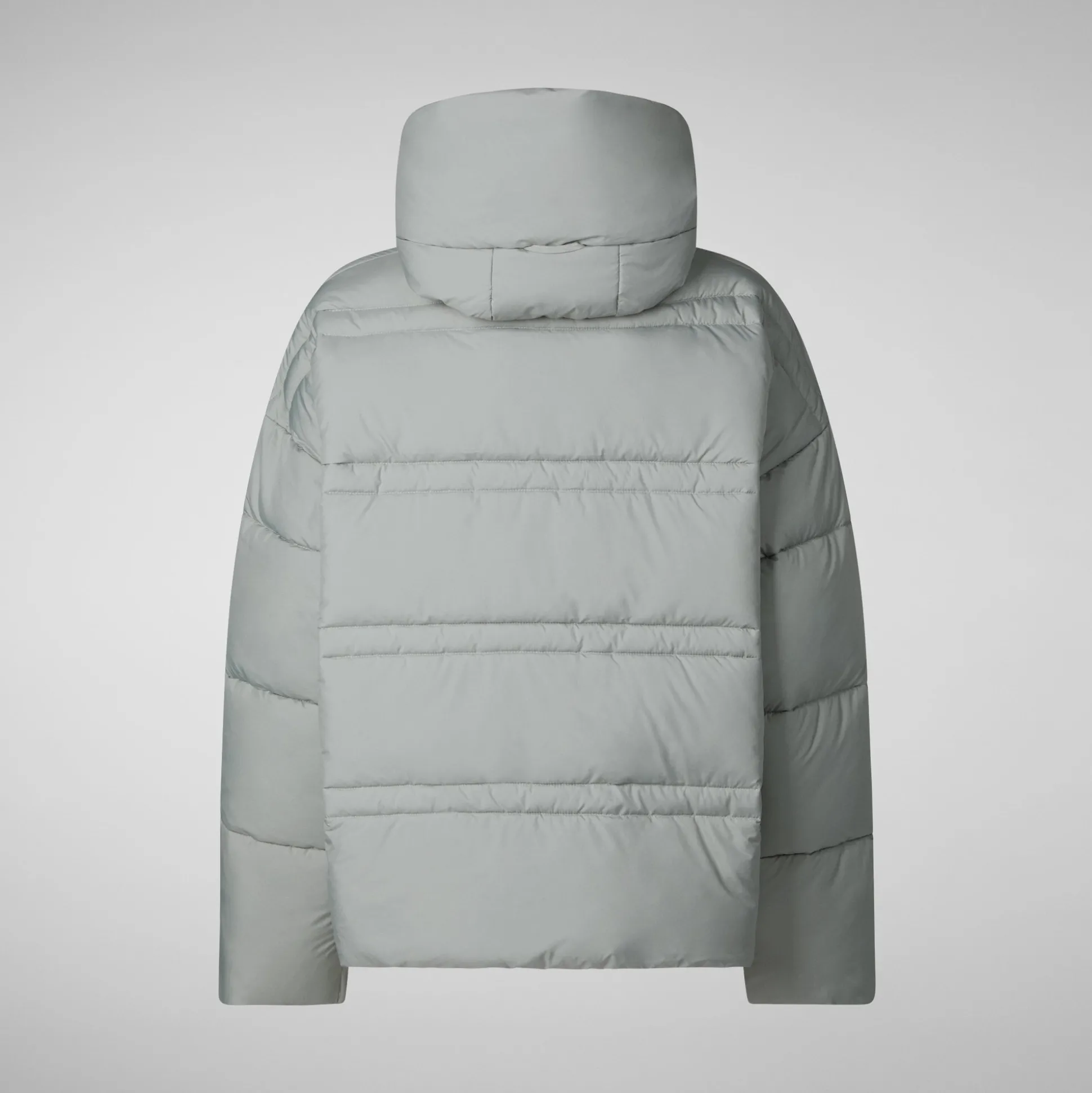 Women's animal free puffer jacket keri in wolf grey