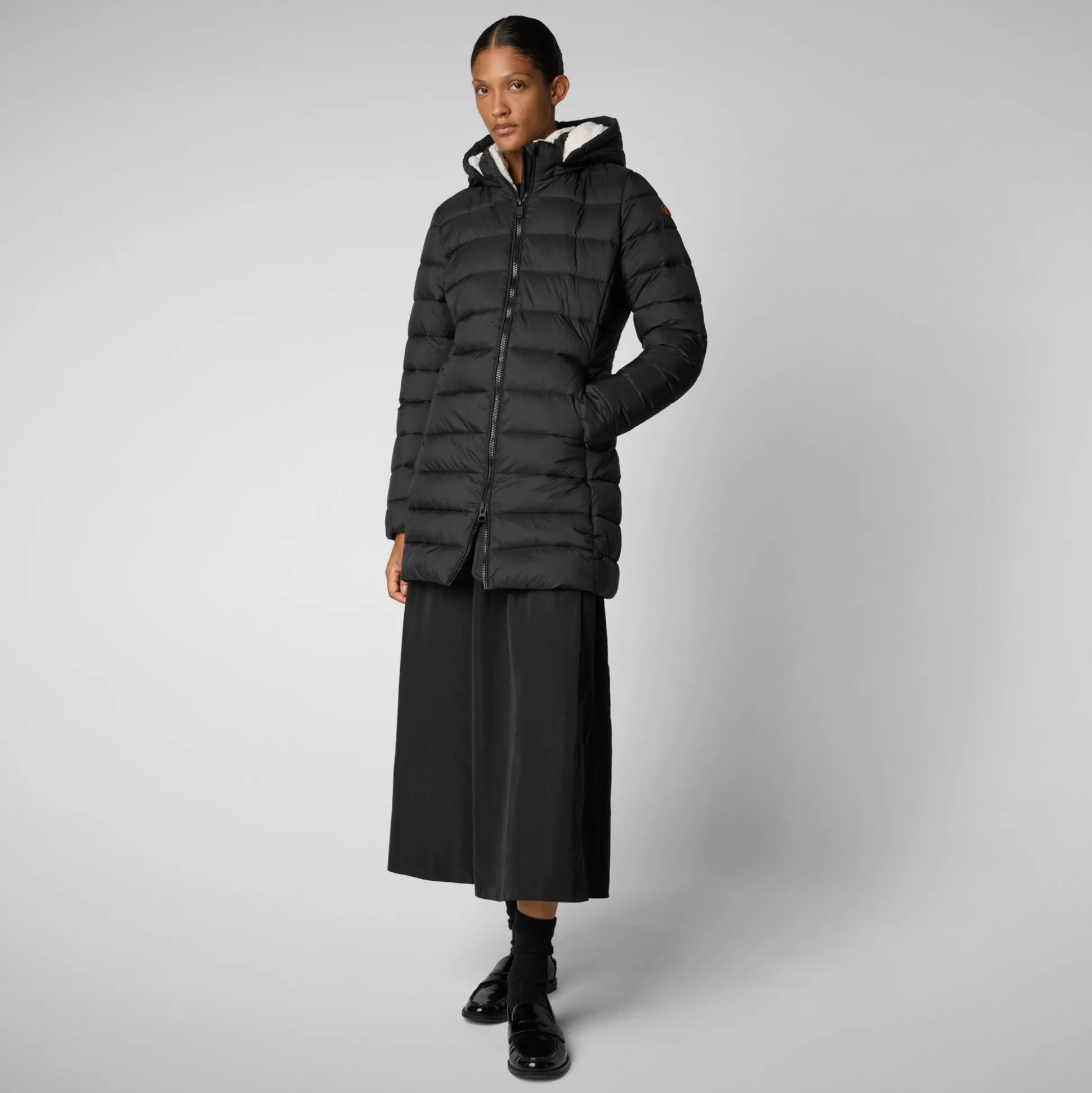 Women's Animal free Puffer Jacket Joanne in black