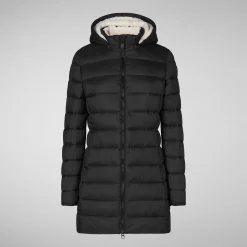 Women's Animal free Puffer Jacket Joanne in black