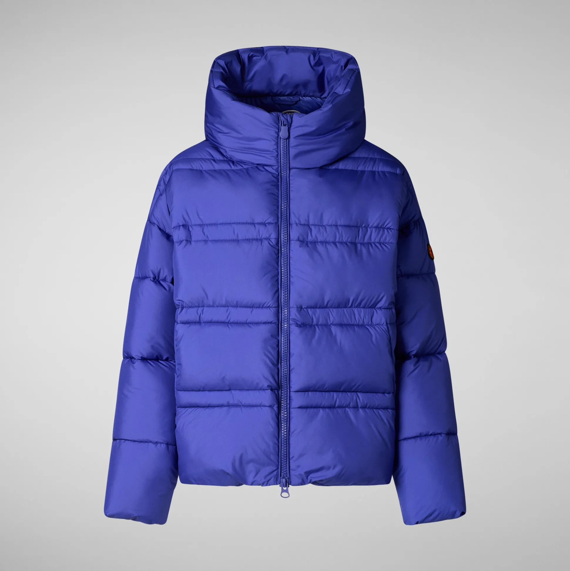 Women's animal free puffer jacket keri in gentian blue