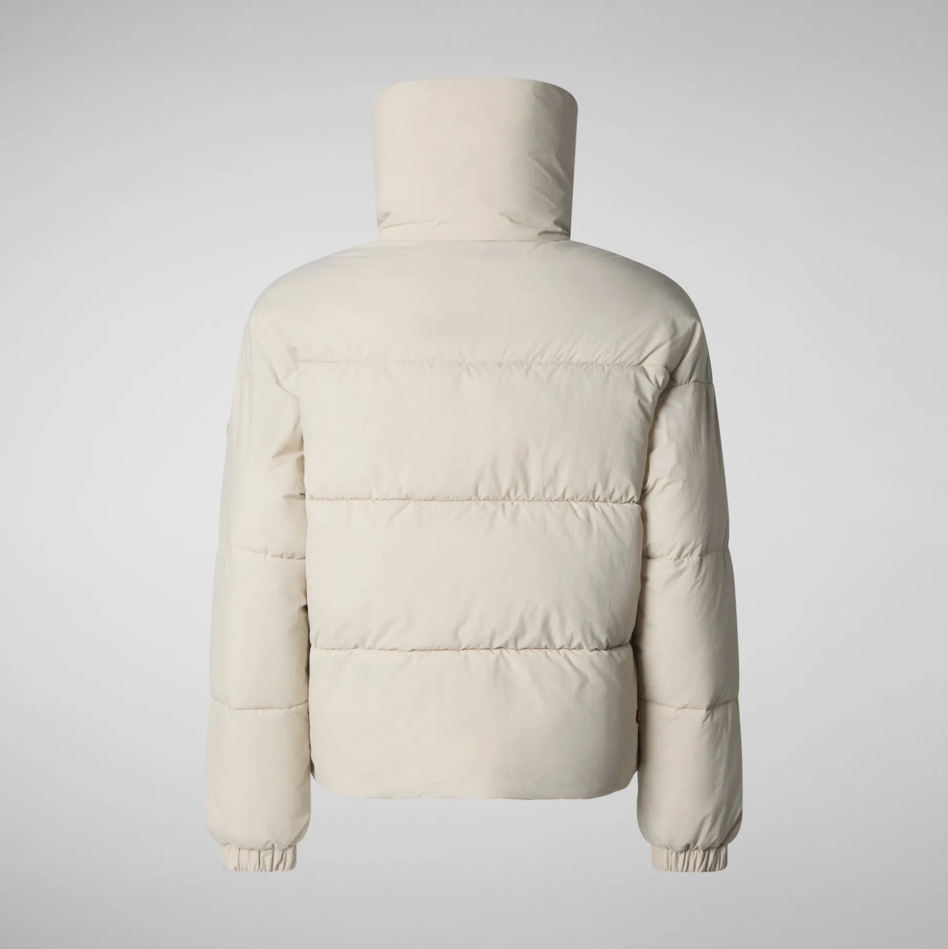 Women's animal free Puffer jacket Hina in rainy beige