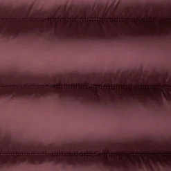 Women's Animal free Puffer Jacket Elsie  in Burgundy Black