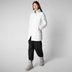 Women's  Animal free Puffer Jacket Joanne in White