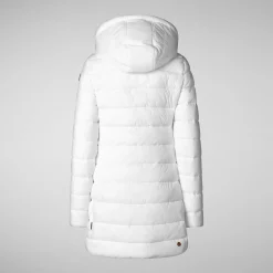 Women's Animal free Puffer Jacket Joanne in White