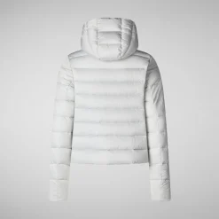 Women's animal free Puffer jacket Sweet in fog grey