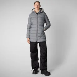 Women's  Animal free Puffer Jacket Joanne in mid grey