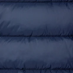 Women's Animal free Puffer Jacket Amelie with Detachable Hood in Navy Blue