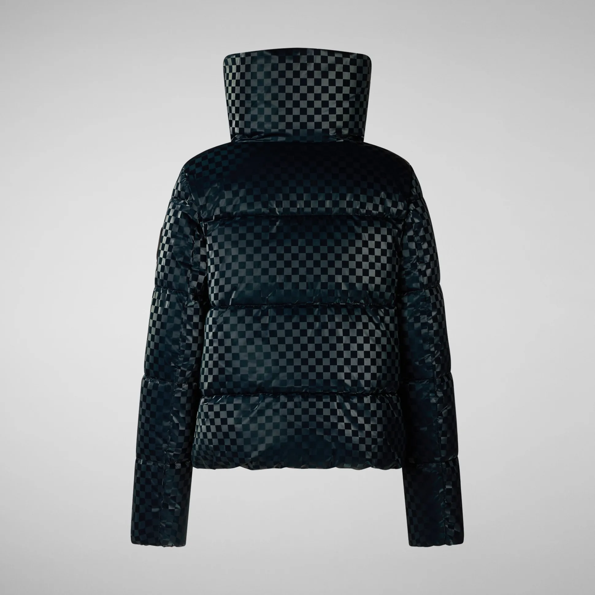 Women's Animal free Puffer Jacket Alas in Blue Black