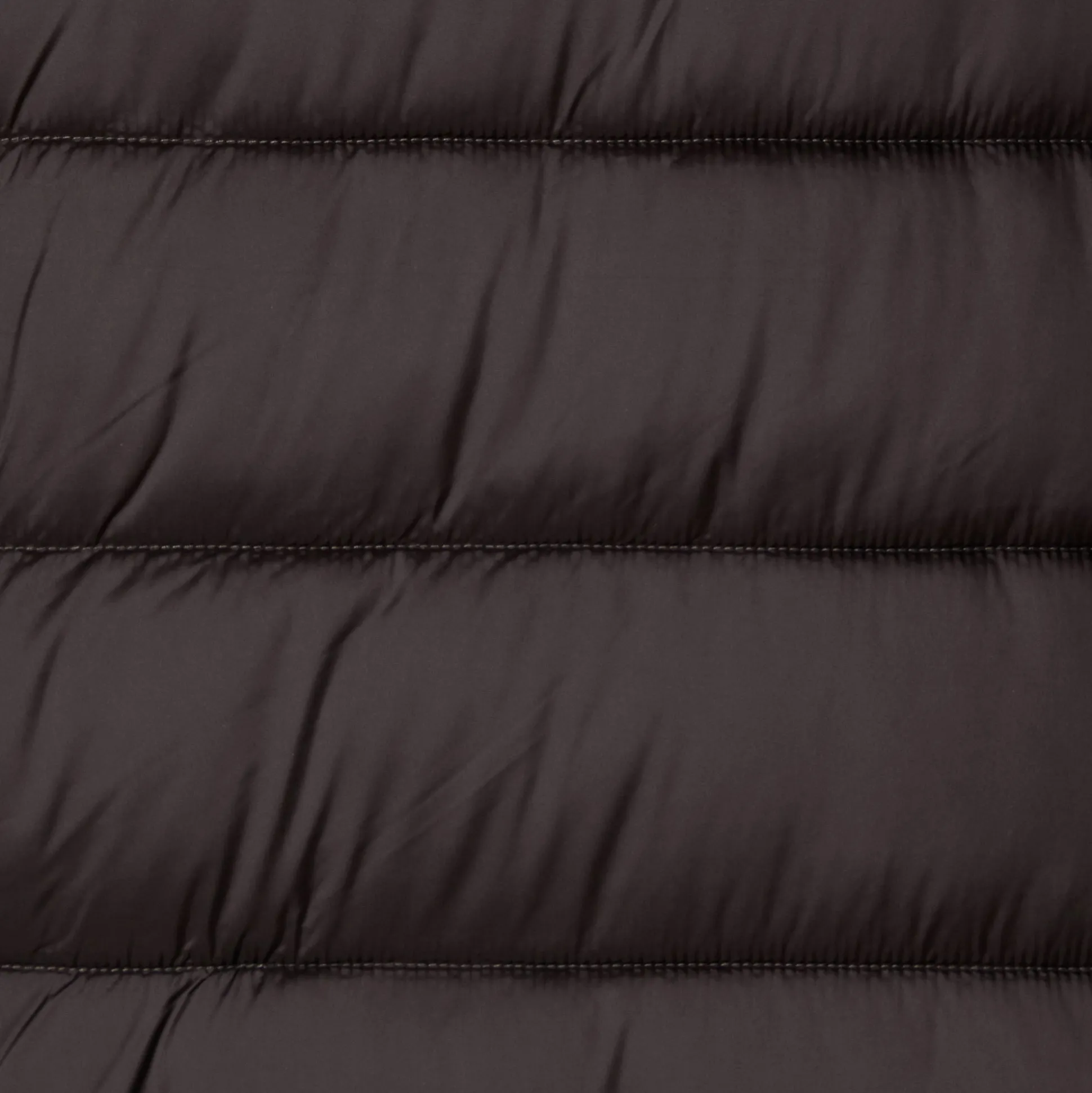 Women's Animal free Puffer Coat Dalea with Faux Fur Collar in Brown Black