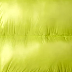 Women's animal free Puffer jacket Ivy in lichen green wolf print