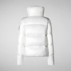 Women's Animal free Puffer Jacket Isla  in Off white