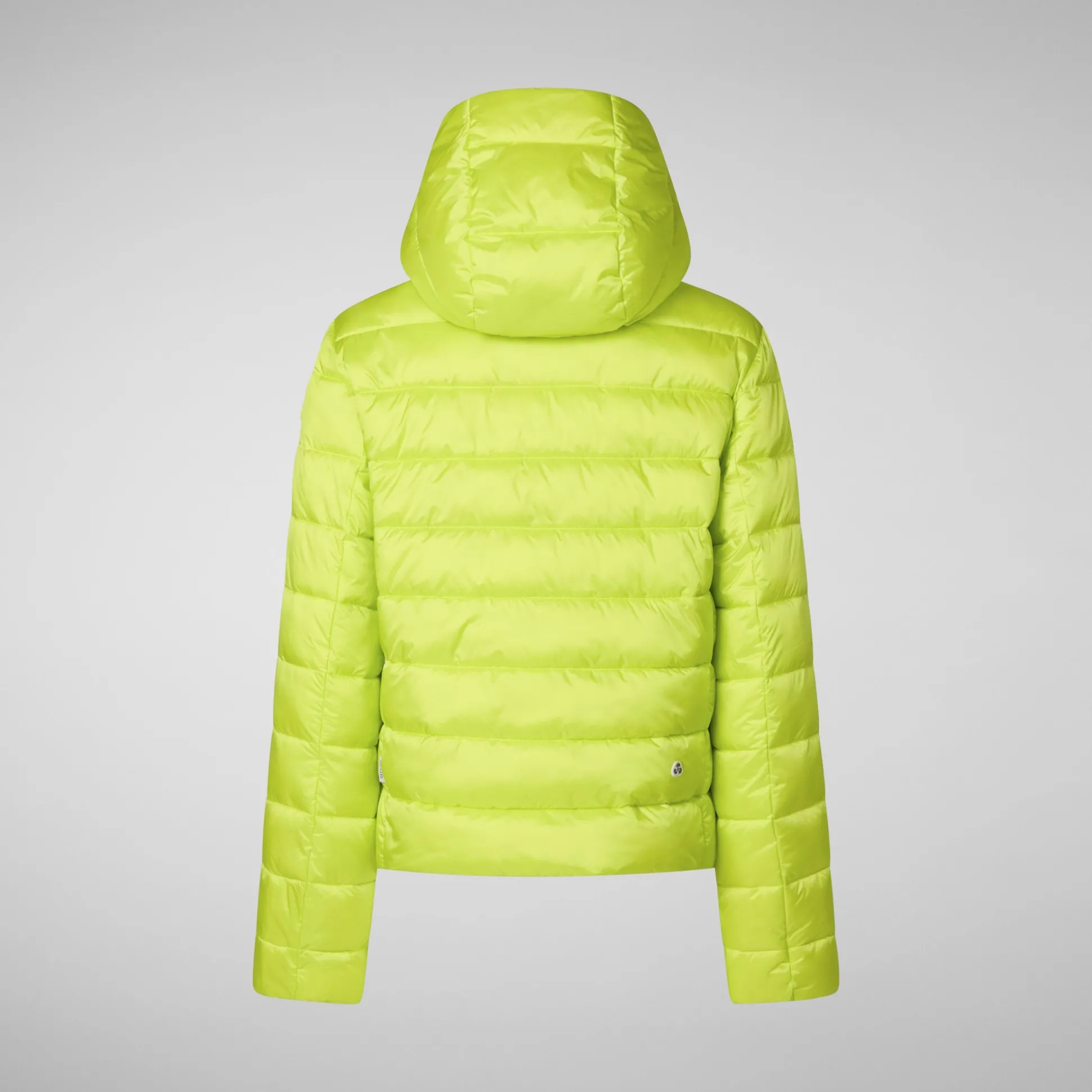 Women's animal free Puffer jacket Liana in lichen green