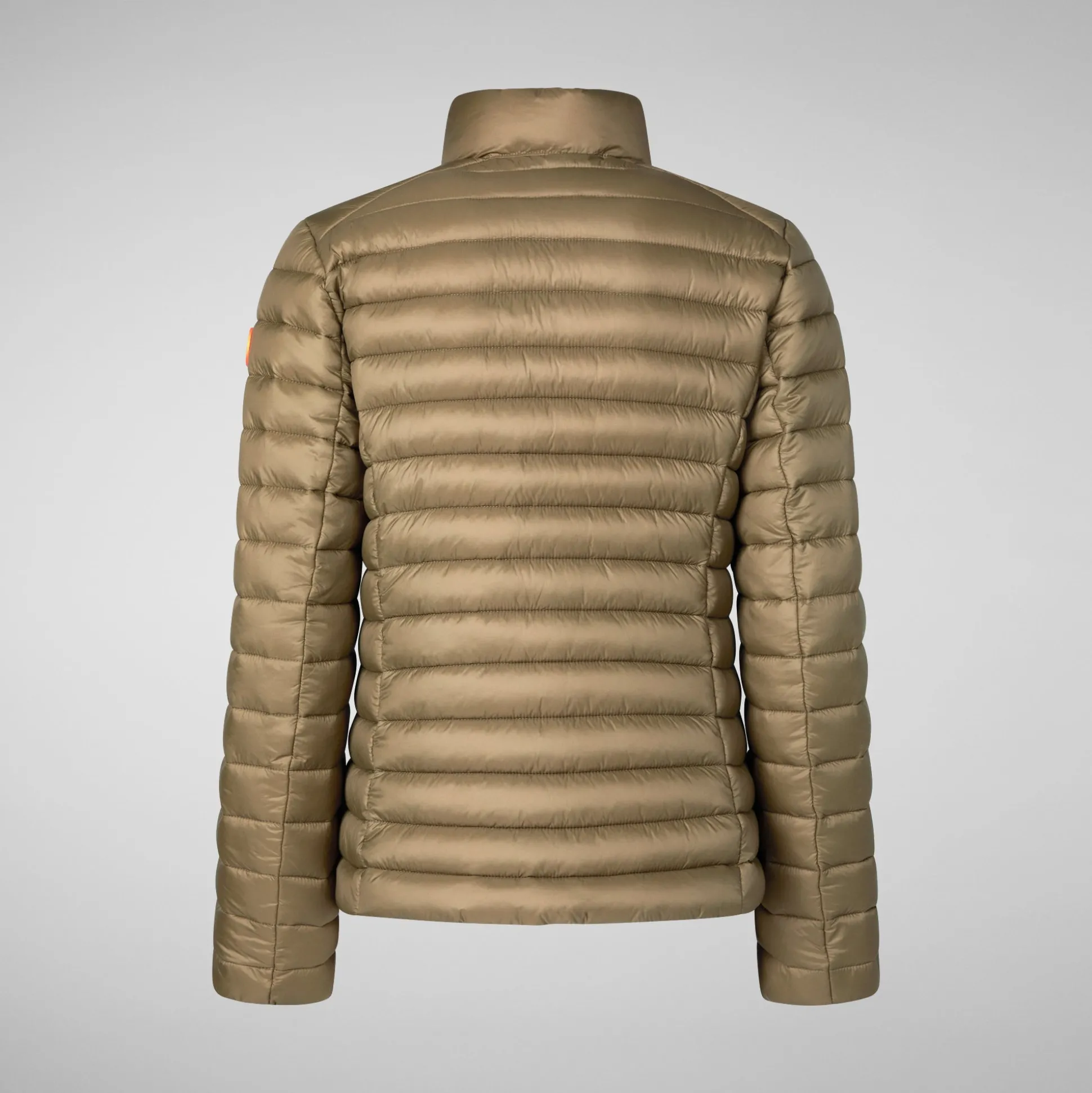 Women's Animal free Puffer Jacket Carly in Husk Green