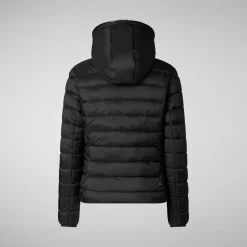 Women's animal free Puffer jacket Ethel in black