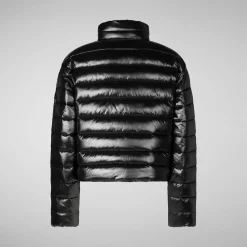 Women's animal free Puffer jacket myra in black