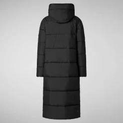 Women's animal free Puffer jacket Janis in black