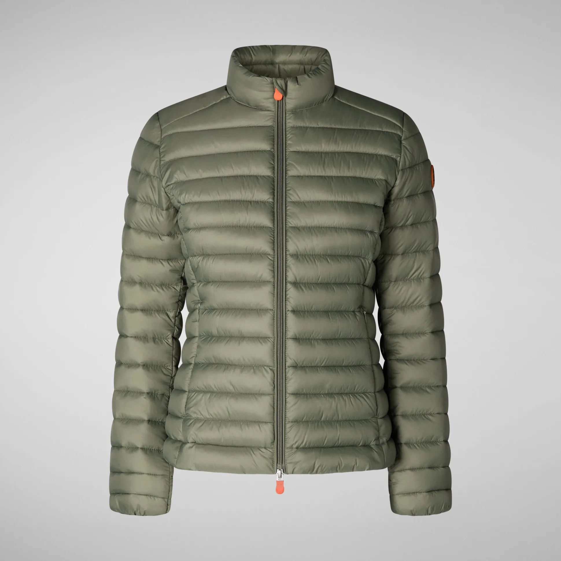 Women's Animal free Puffer Jacket Carly in Swamp Green