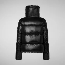 Women's Animal free Puffer Jacket Moma in Black