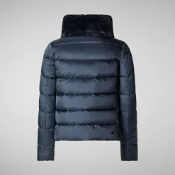 Women's animal free Puffer mei in night blue
