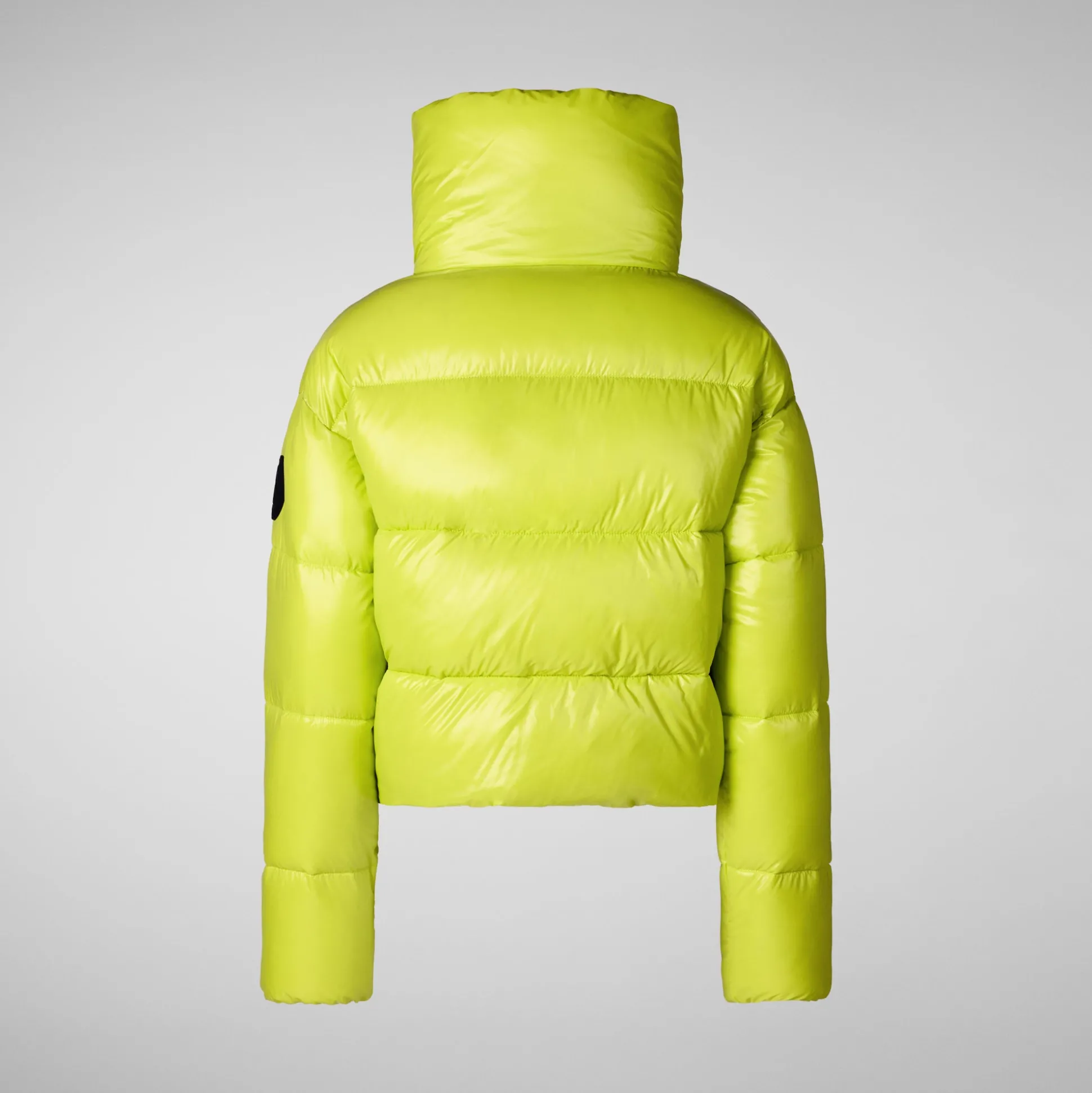 Women's animal free Puffer jacket heidi in lichen geen