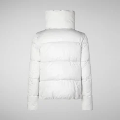 Women's animal free Puffer jacket Felicity in FOG GREY