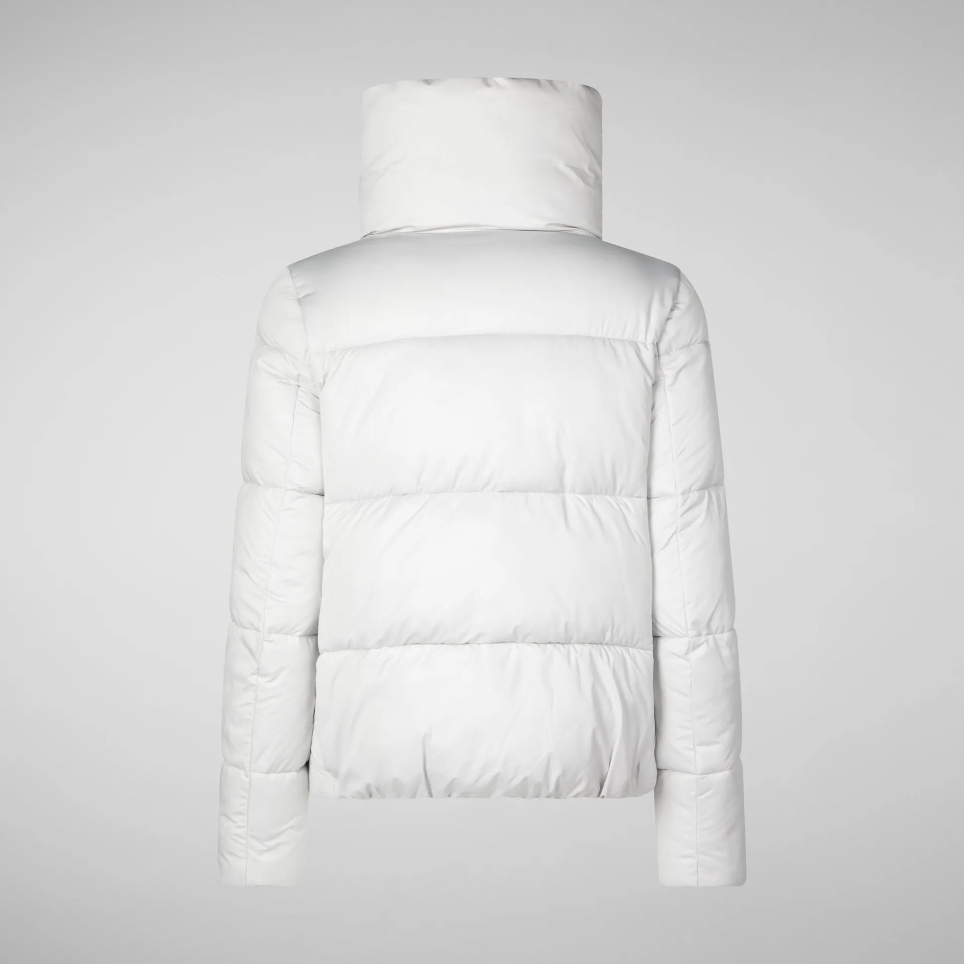 Women's animal free Puffer jacket Felicity in FOG GREY