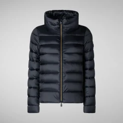 Women's Animal free Puffer Jacket Elsie in Blue Black