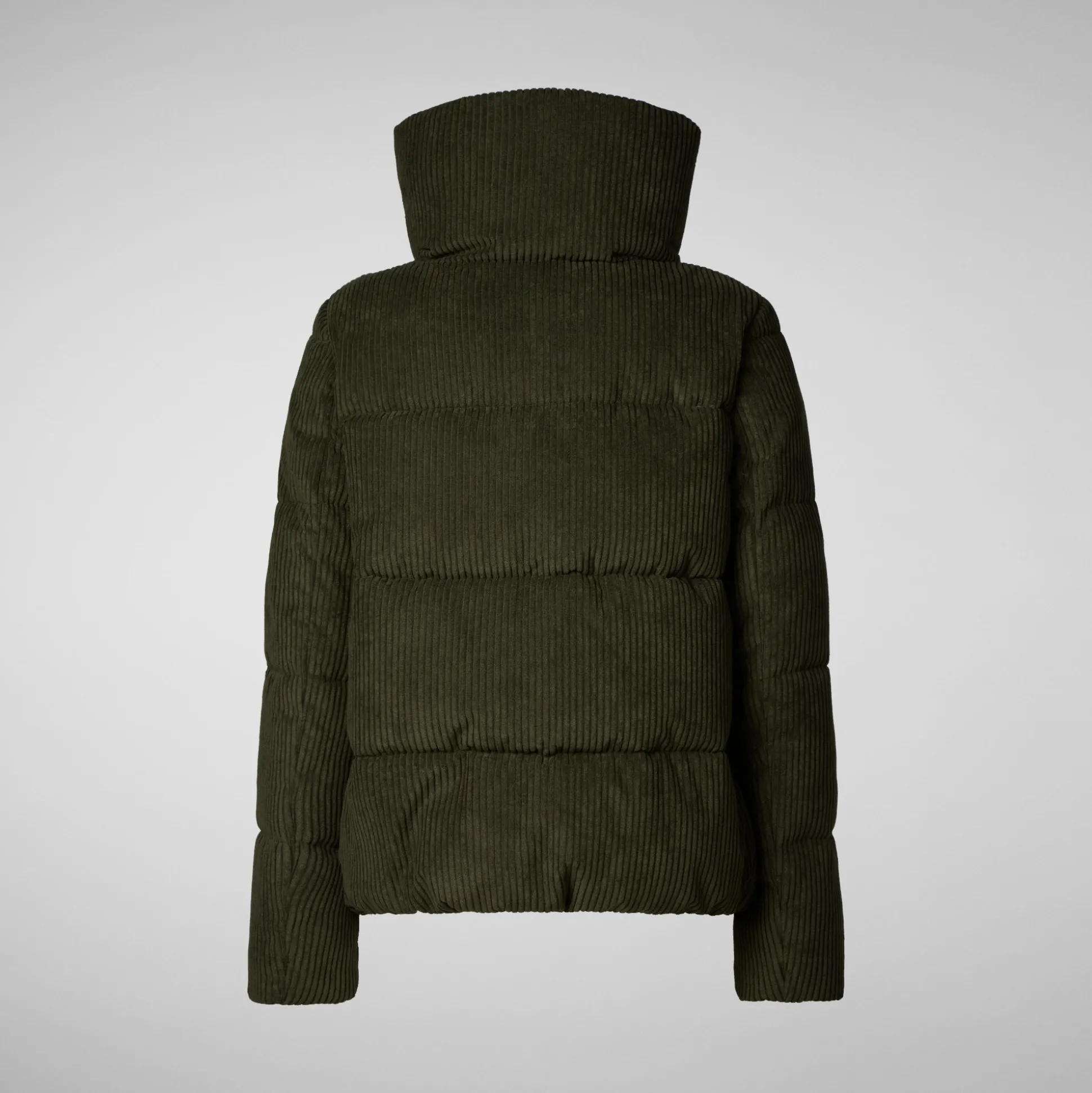 Women's Animal free Puffer Jacket Annika in LAND GREEN