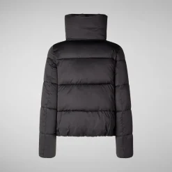 Women's animal free Puffer jacket Felicity in thorn brown