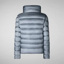 Women's Animal free Puffer Jacket Elsie in Blue Fog