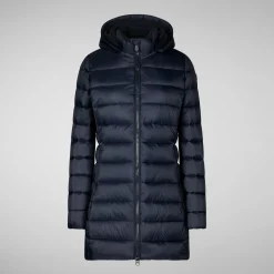 Women's  Animal free Puffer Jacket Joanne in blue black