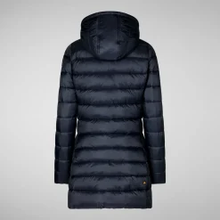 Women's  Animal free Puffer Jacket Joanne in blue black