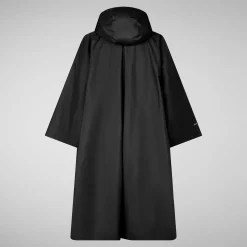 Women's cape kira in black