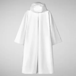 Women's cape Kira in white