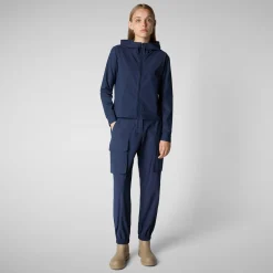 Women's cargo pants Gosy in Navy blue