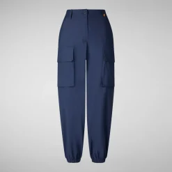 Women's cargo pants Gosy in Navy blue