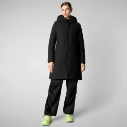 Women's coat Junia in black