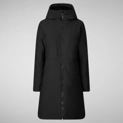 Women's coat Junia in black