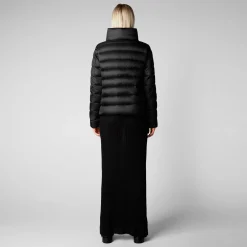 Women's Elsie Puffer Jacket in Black