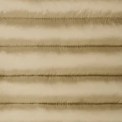 Women's Hooded Animal free Puffer Jacket Alexis in Wood Beige