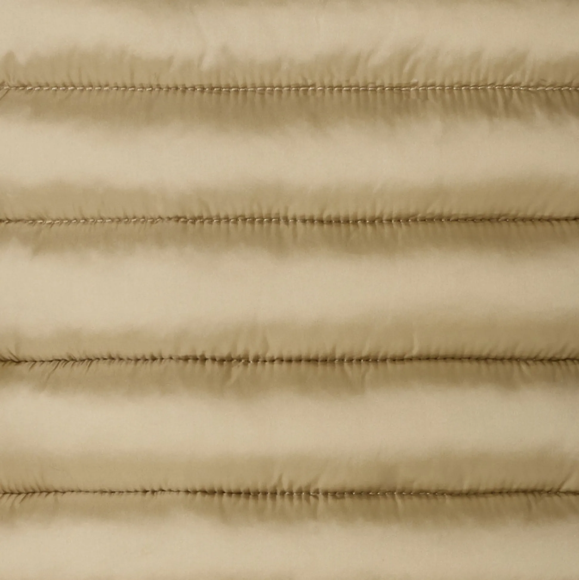 Women's Hooded Animal free Puffer Jacket Alexis in Wood Beige