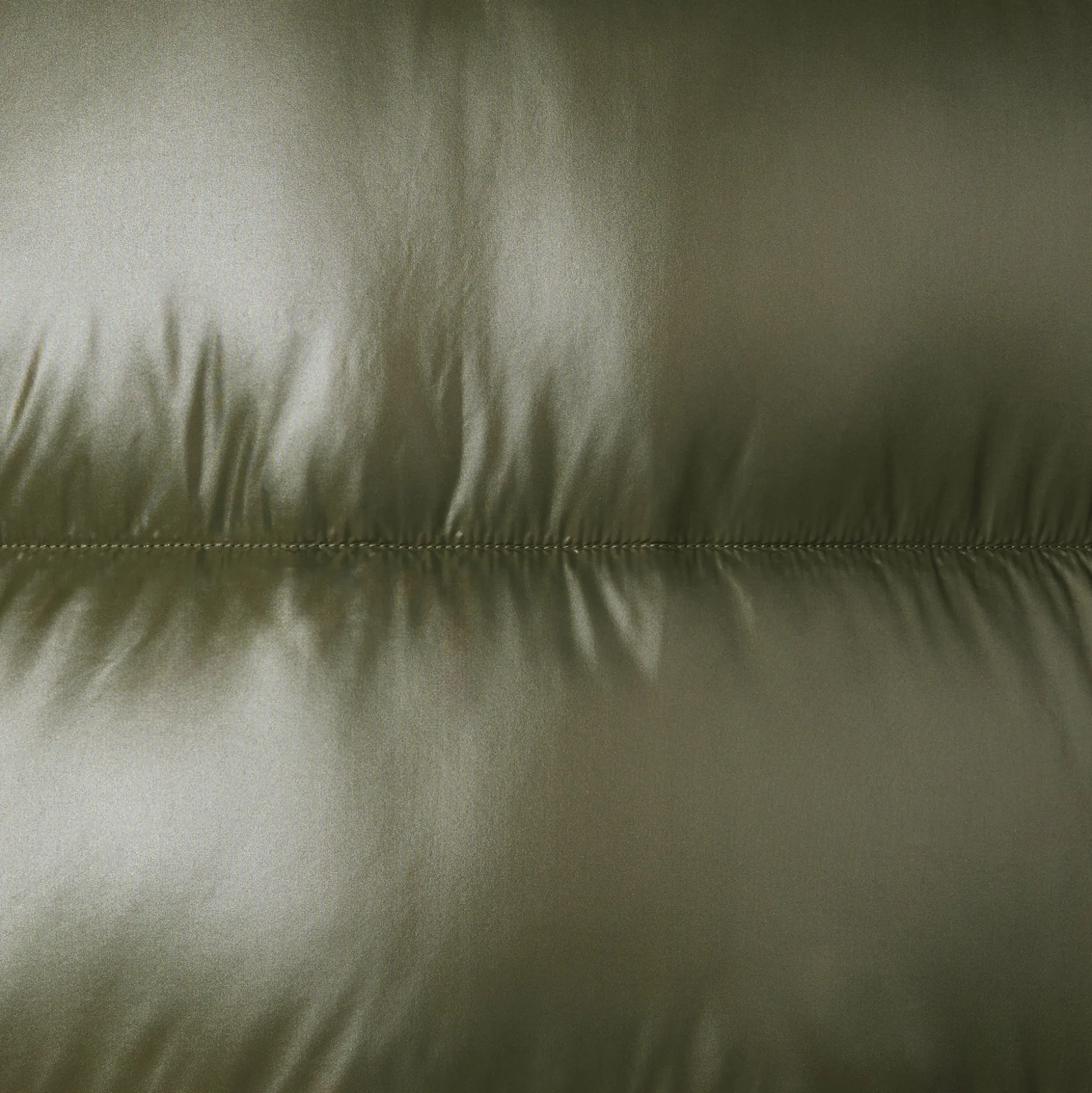 Women's Hooded Animal free Puffer Jacket Ines in Laurel Green