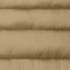 Women's Hooded Animal free Puffer Coat Reese in Husk Green