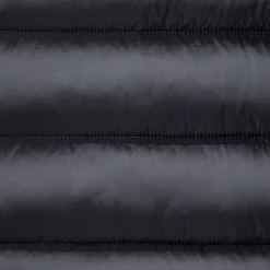 Women's Hooded Animal free Puffer Coat Drimia in Ebony Grey