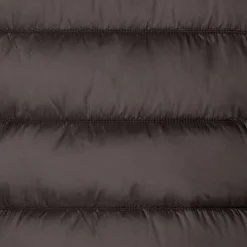 Women's Hooded Animal free Puffer Coat Drimia in Brown Black