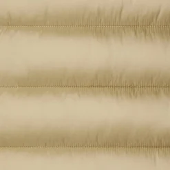 Women's Hooded Animal free Puffer Coat Drimia in Wood Beige