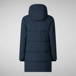 Women's Hooded Parka Bethany in blue black