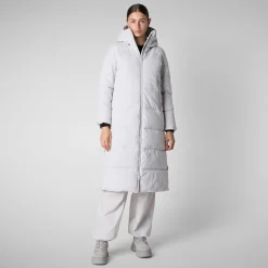 Women's Hooded Parka Missy in fog grey