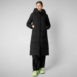 Women's Hooded Parka Missy in black